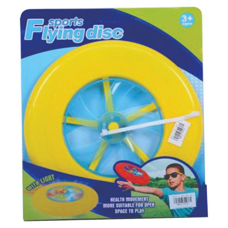 JUGUETELANDIA - FRISBEE SPORT  LUZ  CAJA PARA NIÑOS