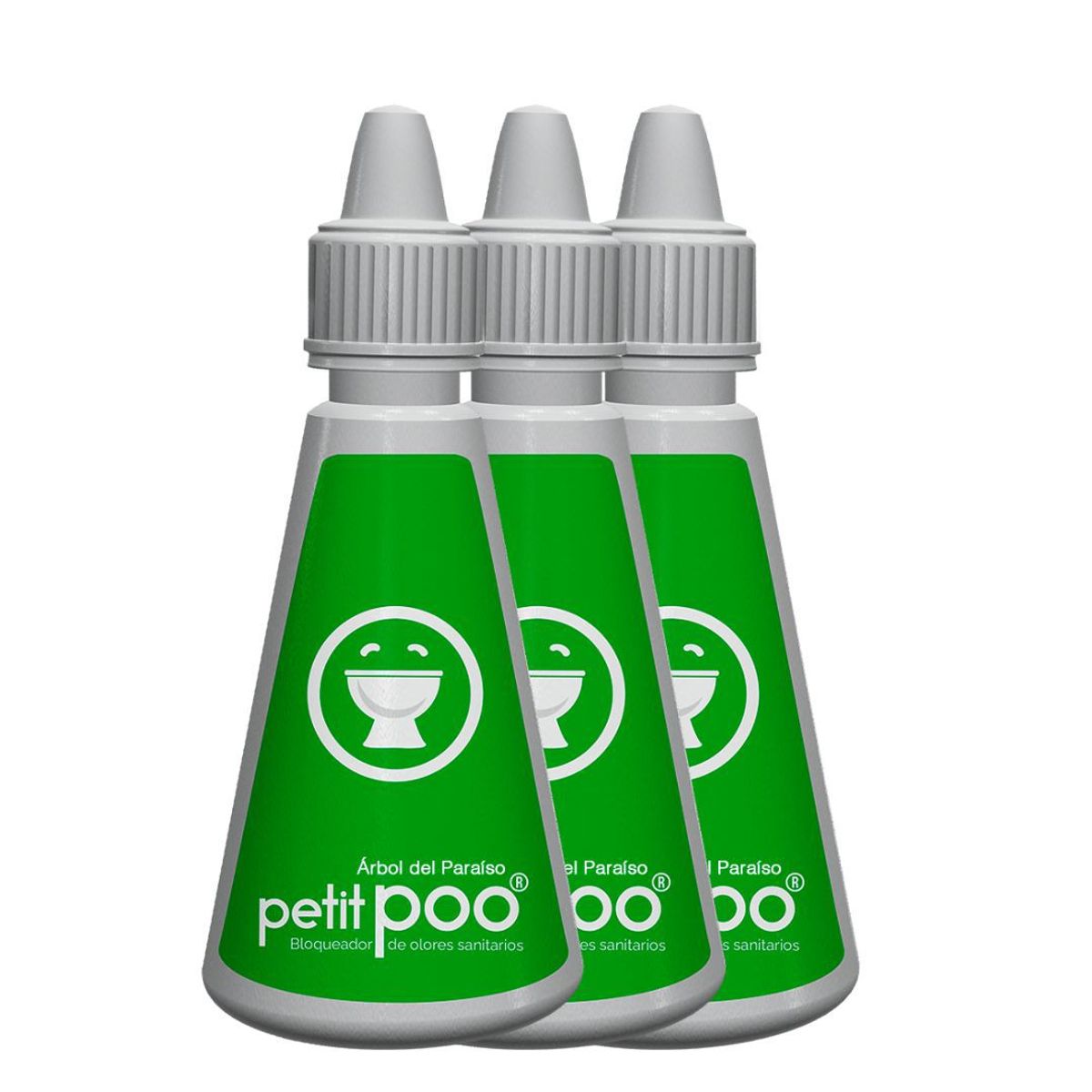 PETIT POO - Eliminador de Olores Bloqueador Gotas Baño