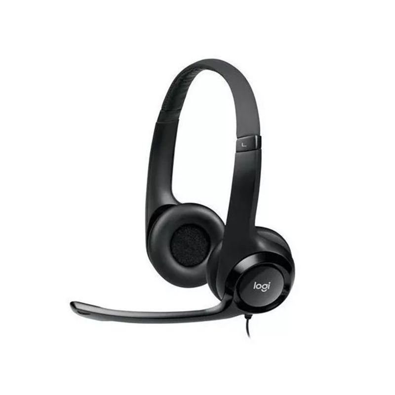 LOGITECH - Diadema H390 Logitech USB Estéreo Digital Micrófono