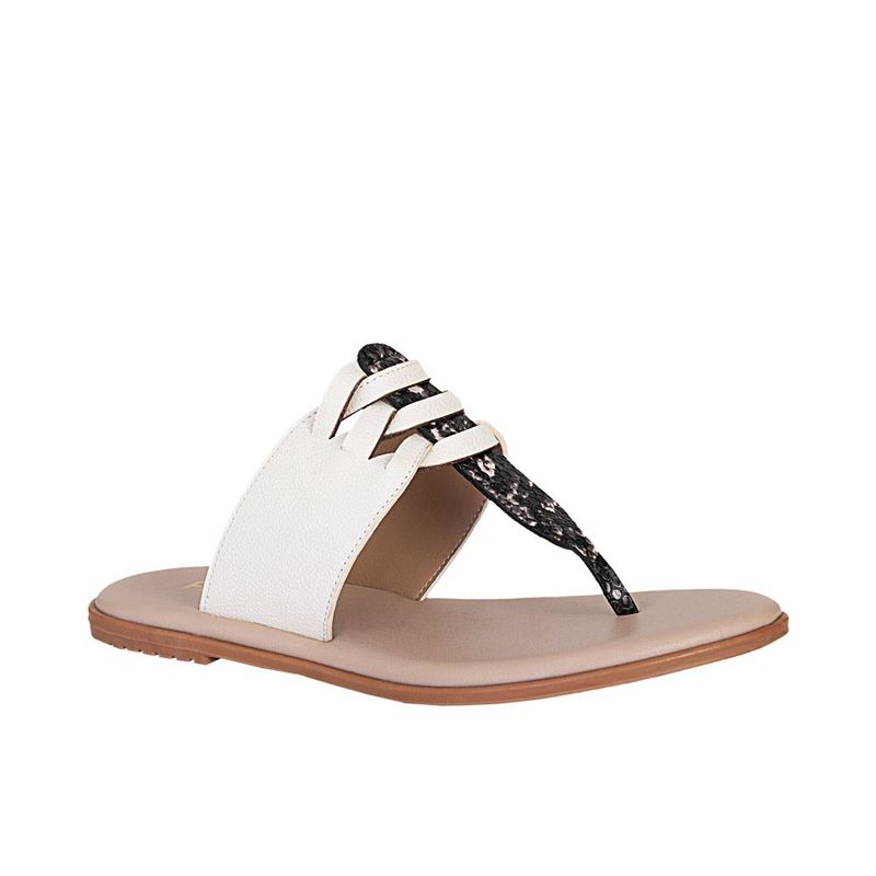 FRATTINI BELA - Sandalia de Mujer marca FRATTINI BELA en Color CREMA  / SAND.445-1