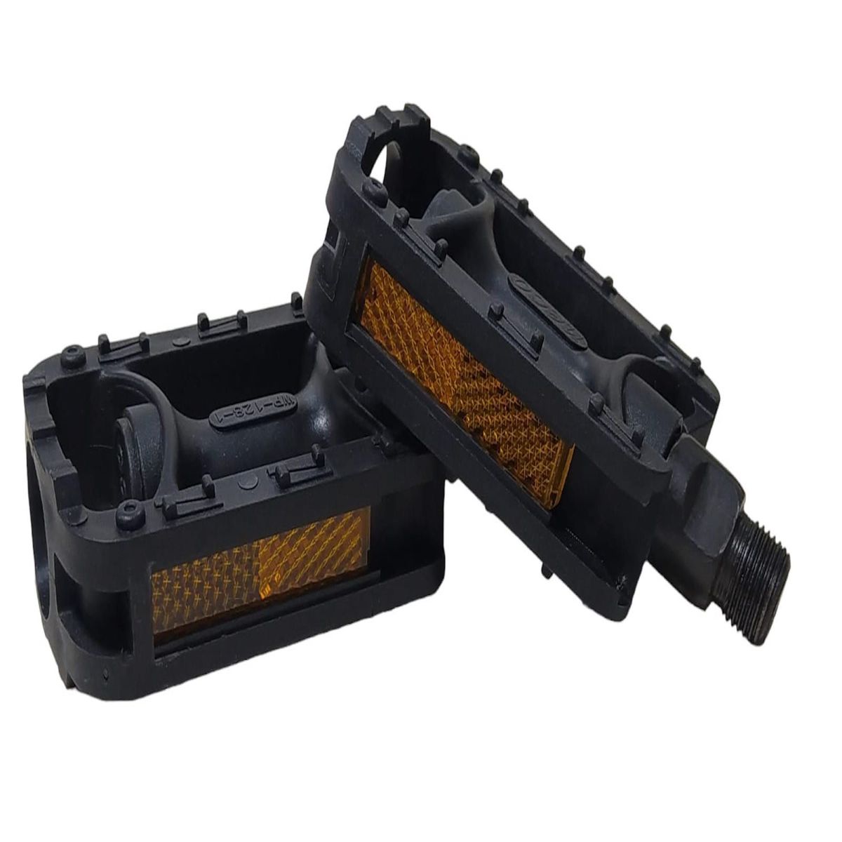 GENERICO - Pedales Pequeños De Plataforma Para Bicicleta - Negros