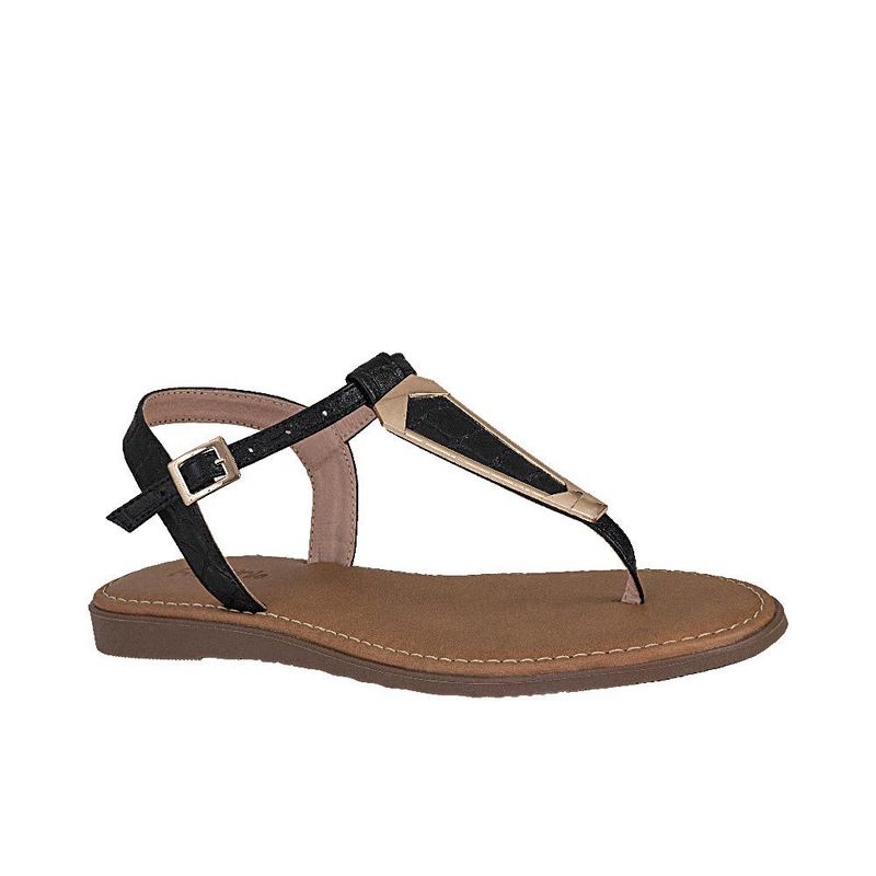 FRATTINI BELA - Sandalia de Mujer marca FRATTINI BELA en Color NEGRO  / SAND.947