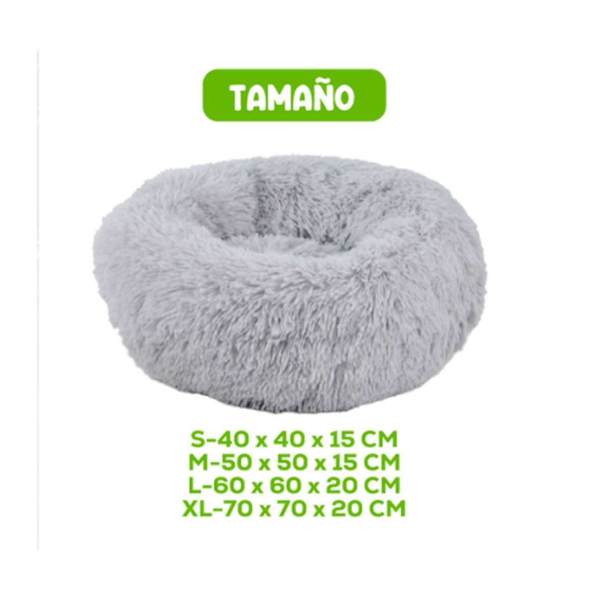 AFM - CAMA DONA PELUCHE PARA MASCOTAS GRANDE CON OBSEQUIO