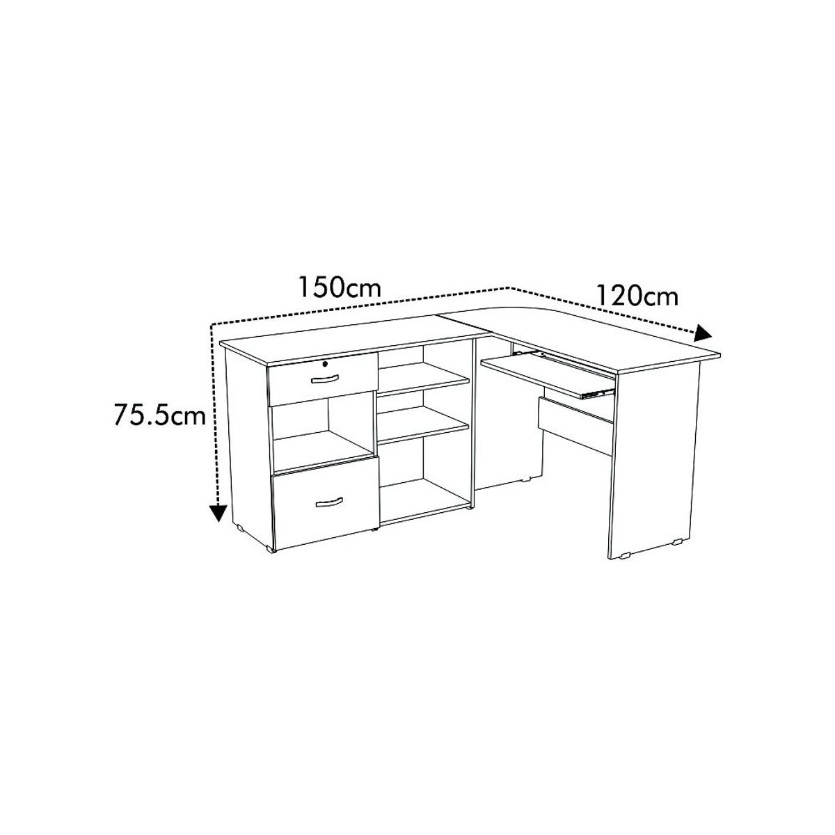 MODUOFI - Estacion de Trabajo Futura Color Germany