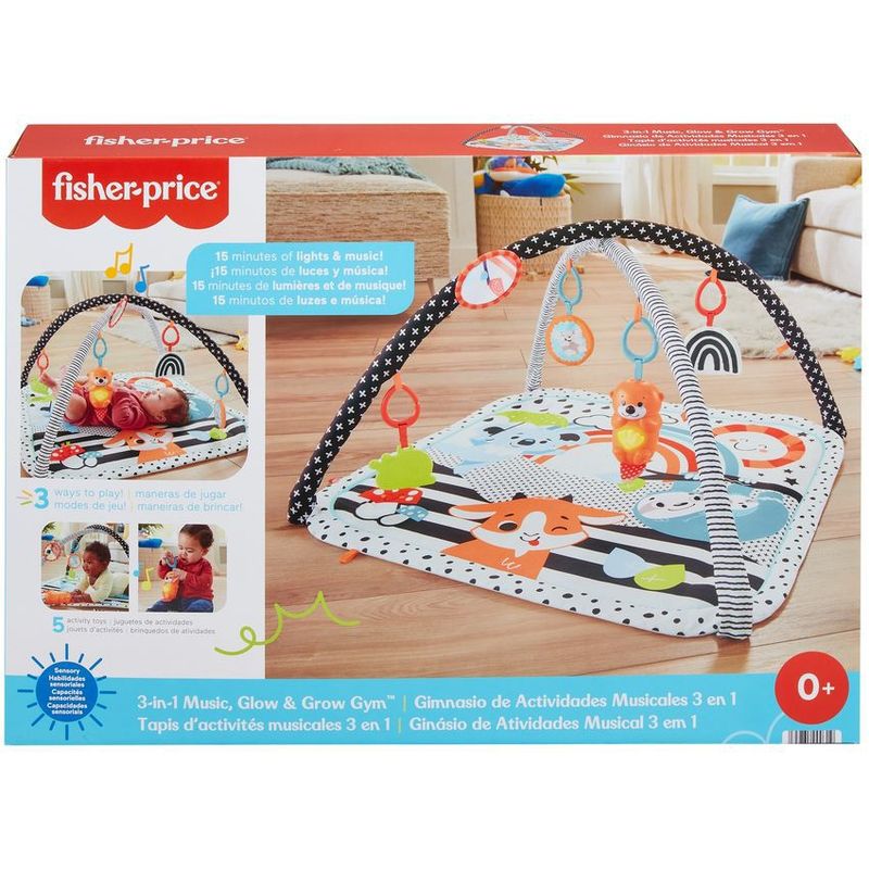FISHER PRICE - Fisher Price Gimnasio De Actividades Musicales 3 En 1