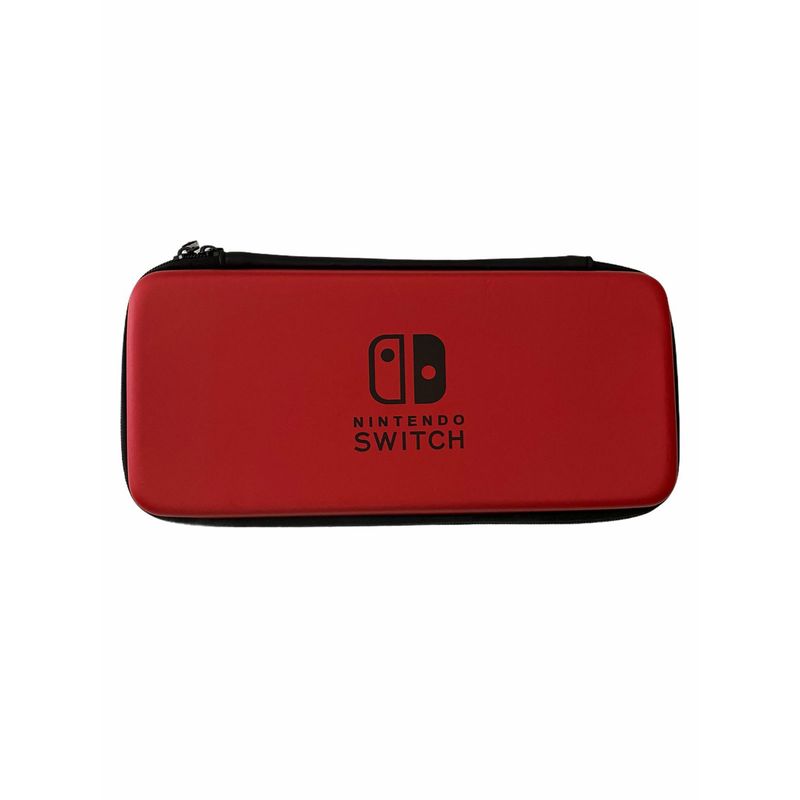 GENERICO - Estuche Rígido De Viaje Rojo Compatible Con Switch