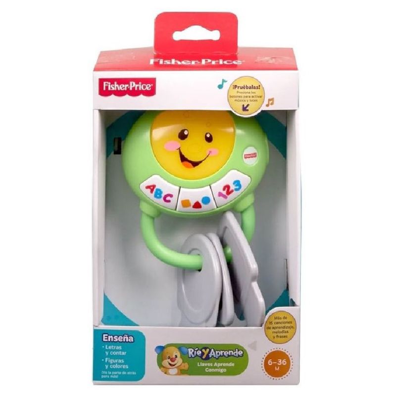 MATTEL - FISHER PRICE RÍE Y APRENDE LLAVES APRENDE CONMIGO