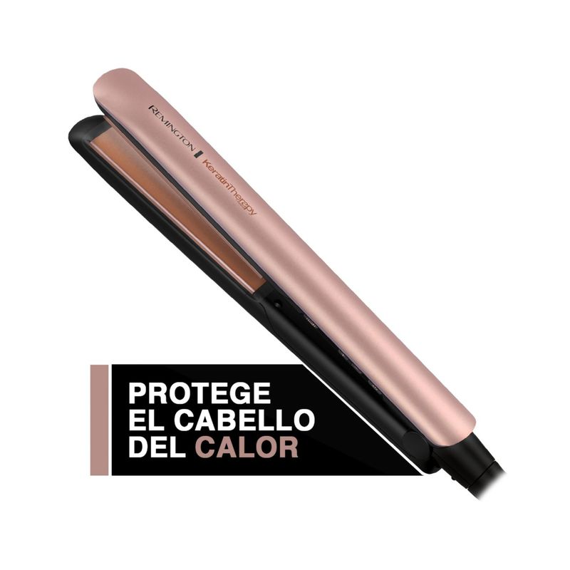 REMINGTON - Plancha de Cabello Remington Keratina de Argán