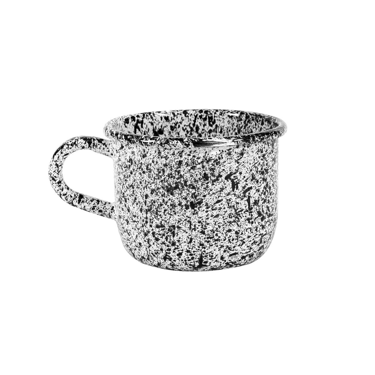 MACUIRA - Set 4 Mug Chocolatero Macuira 650ml Peltre Coral Negro