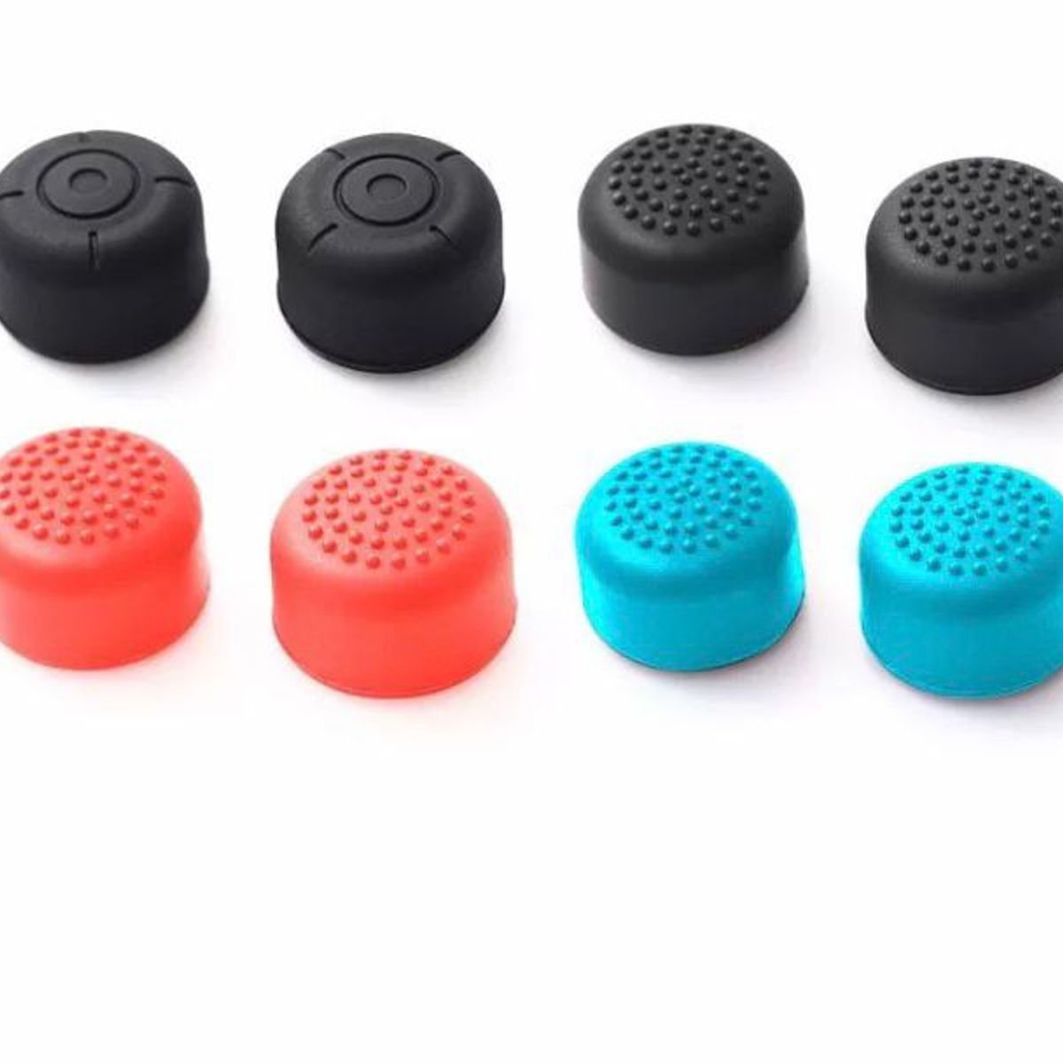 GENERICO - Protector Funda Estuche En Silicona 8 Grips Para Switch