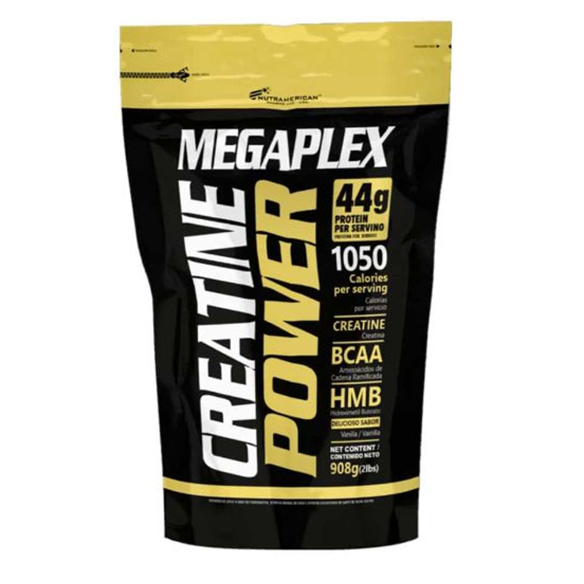 UPN - Megaplex Creatine Power X 10 Lbs - Volumen - 44 grs. Porción