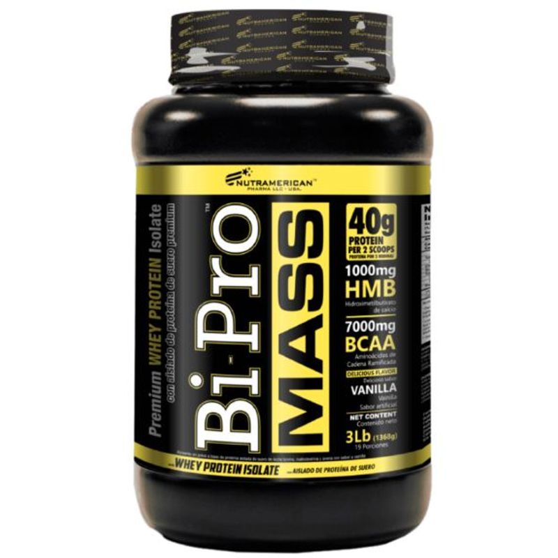 UPN - Proteina Bi Pro Bipro Mass 3 Libras