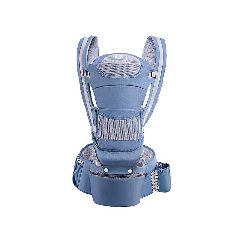 STAY ELIT - Cargador Canguro Para Bebe Ergonómico Asiento Azul-