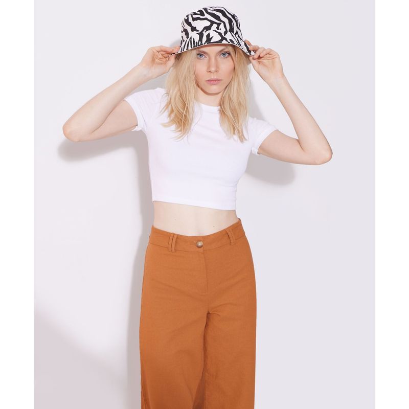 SEVEN SEVEN - Camiseta Para Mujer Manga Corta Cuello Redondo Color Blanco Marca Seven Seven #28095410