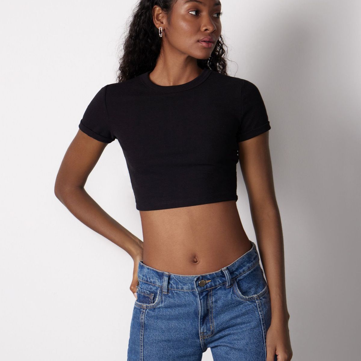 SEVEN SEVEN - Camiseta Para Mujer Manga Corta Cuello Redondo Color Blanco Marca Seven Seven #28095410