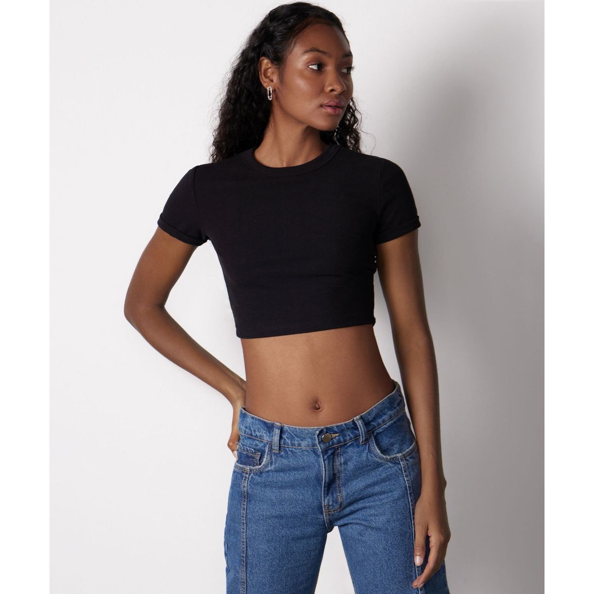 SEVEN SEVEN - Camiseta Para Mujer Manga Corta Cuello Redondo Color Blanco Marca Seven Seven #28095410