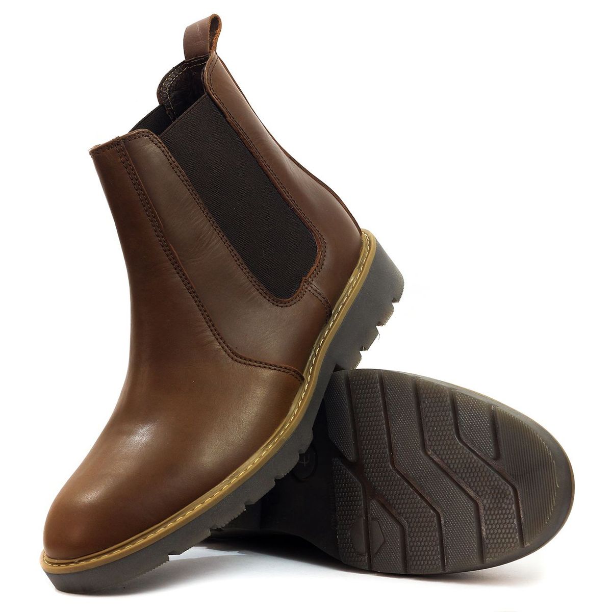 VILLABONR - Botín Cuero VillabonR VSH-5006 Miel