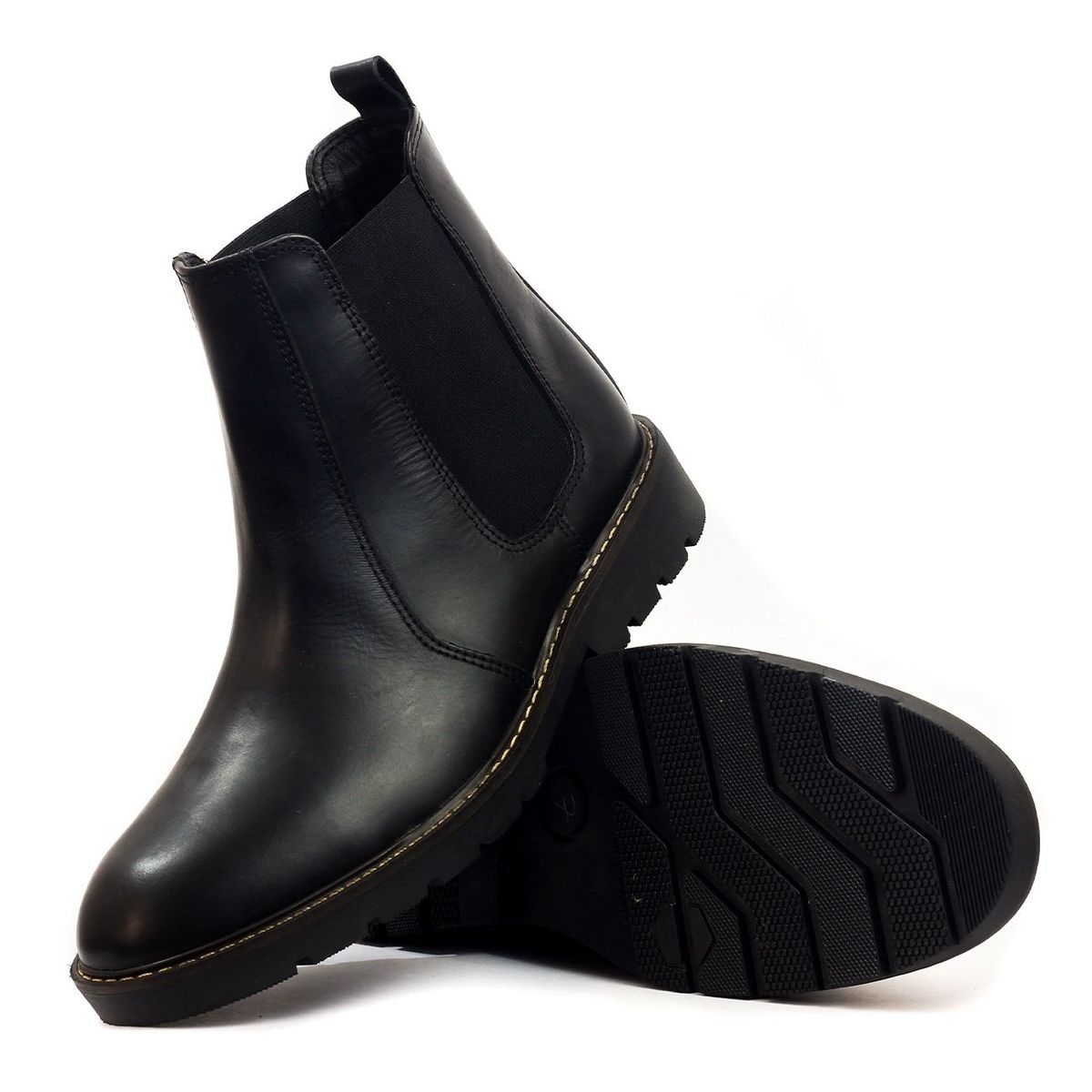 VILLABONR - Botín Cuero VillabonR VSH-5007 Negro