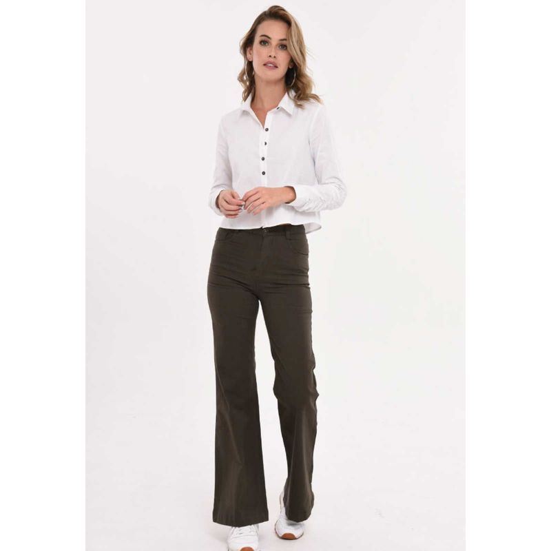 RAGGED - Pantalon Autin Verde Ragged