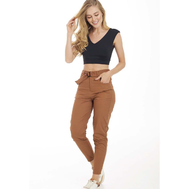 RAGGED - Pantalon Inspire Café Ragged