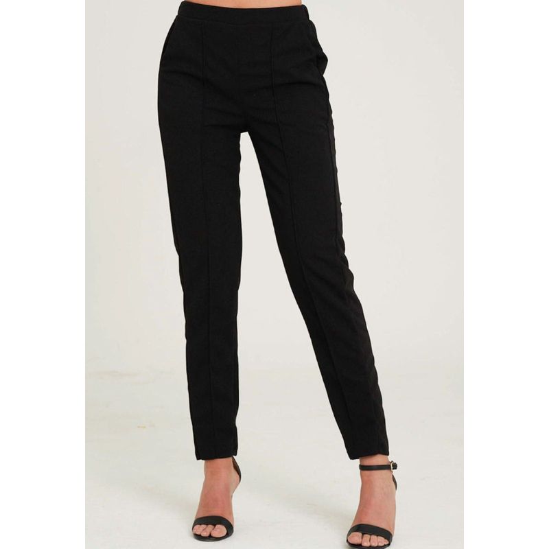 RAGGED - Pantalon Ibiza Vena Negro Ragged