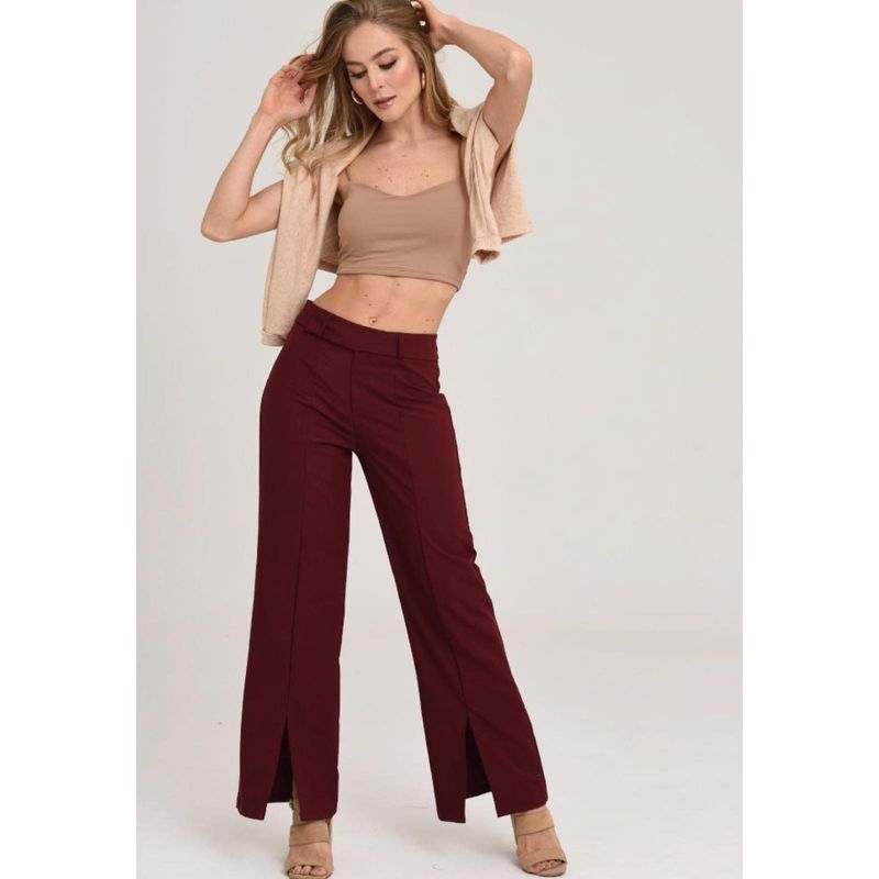 RAGGED - Pantalon Roma Rojo Ragged