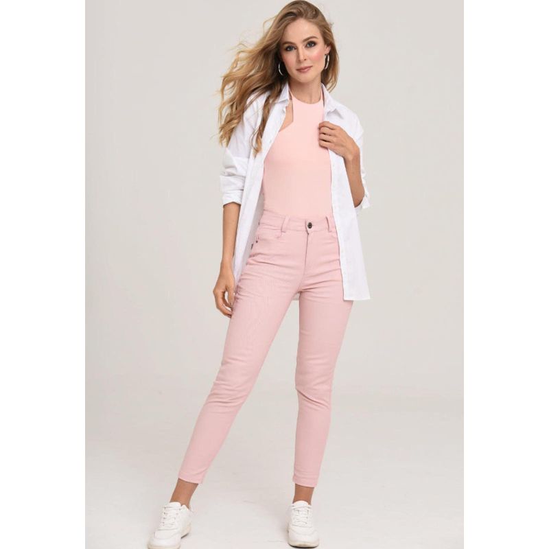 RAGGED - Pantalon Summerflex Rosa Ragged