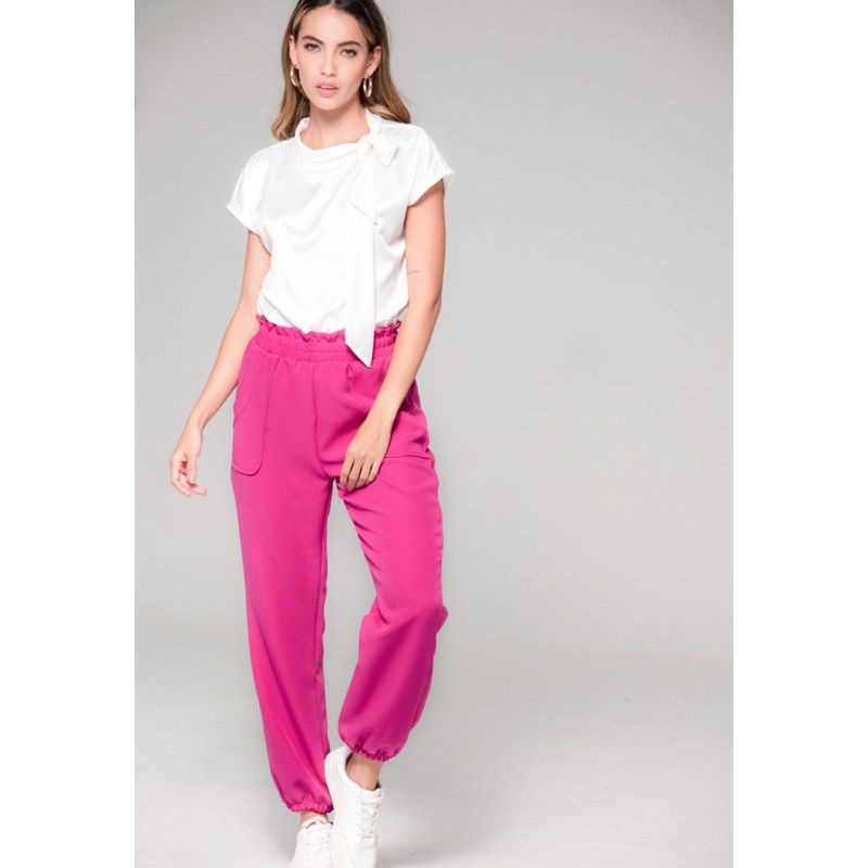 RAGGED - Pantalon Jogger Bali Fucsia Ragged