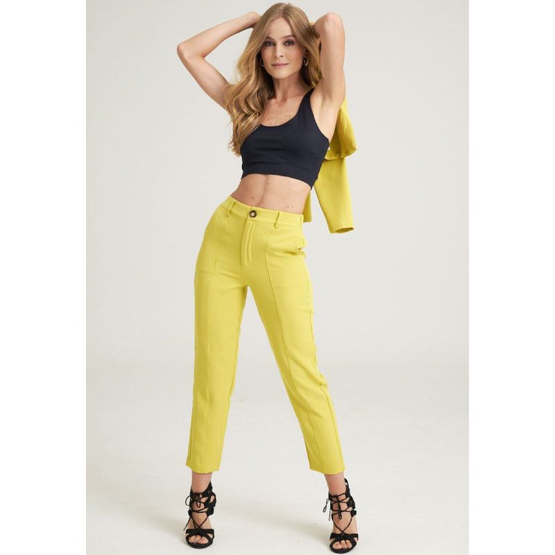 RAGGED - Pantalon Austin Verde Ragged
