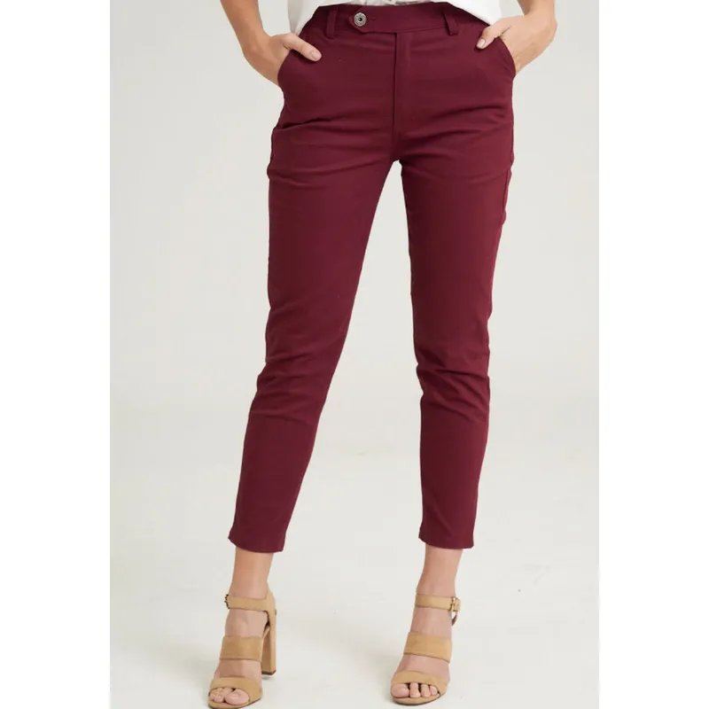 RAGGED - Pantalon Turin Rojo Ragged