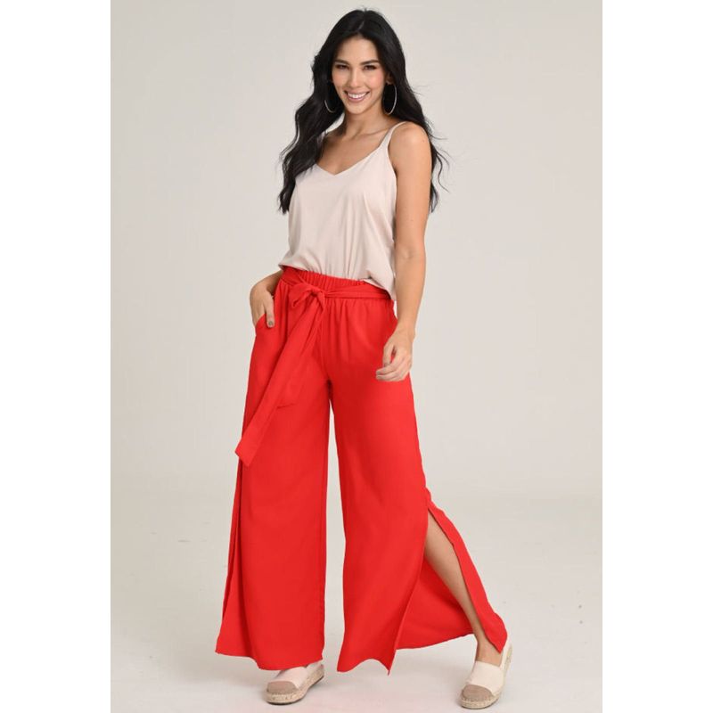 RAGGED - Pantalon Berlin Rojo Ragged