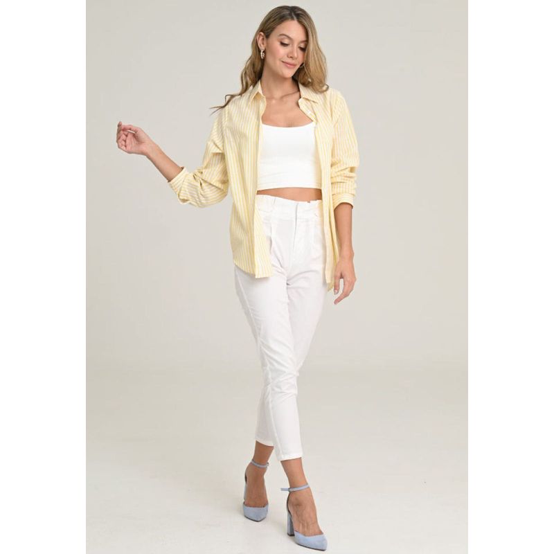 RAGGED - Pantalon Soho Blanco Ragged