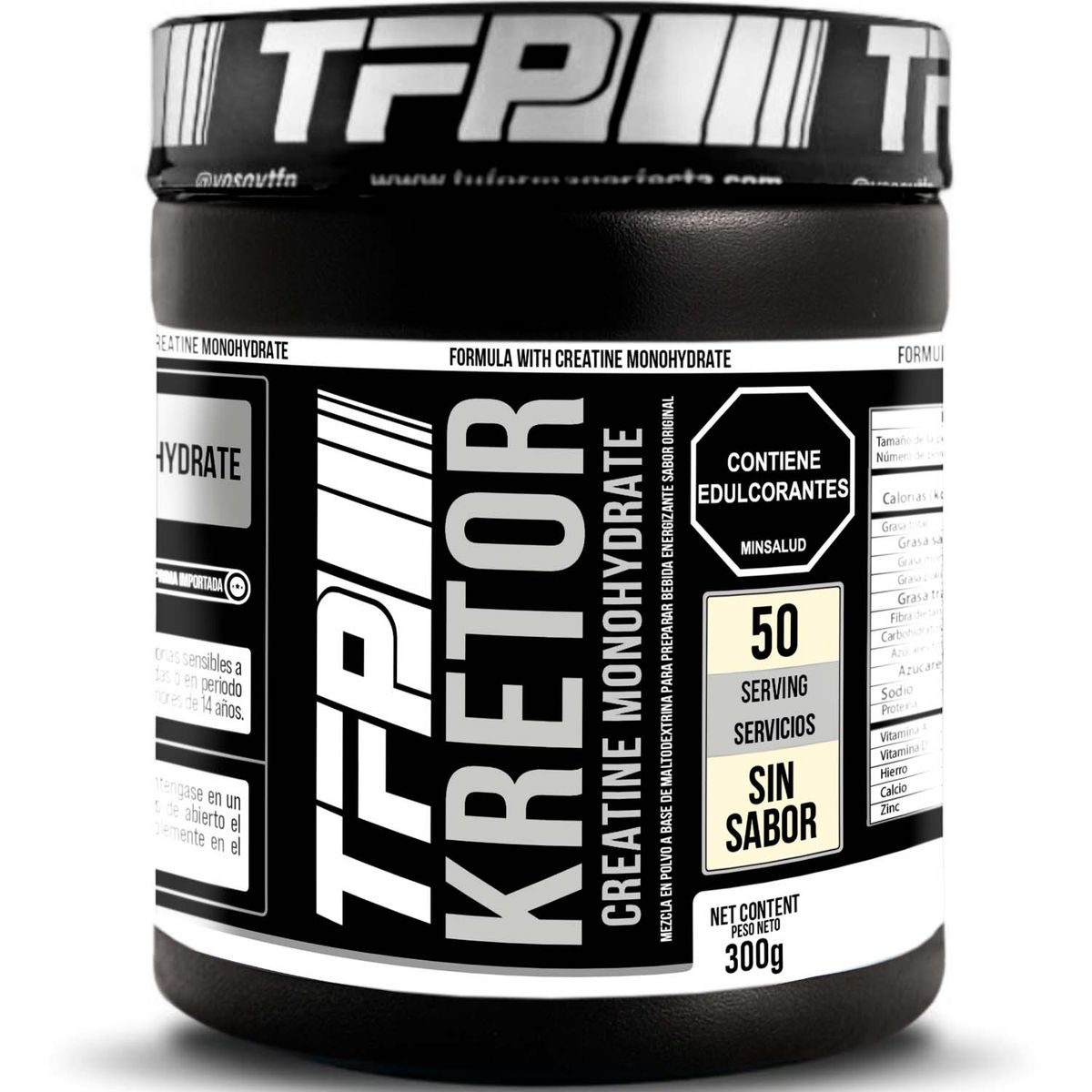 TFP SPORT - TFP Kretor con Creatina 300 Gramos