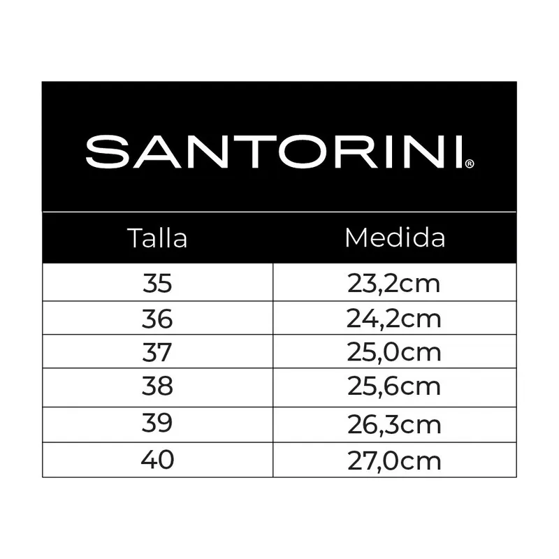 SANTORINI - BOTA SANTORINI MUJER VANA