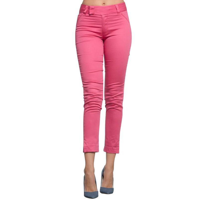 RAGGED - Pantalon Imitacion Bolsillo Linea Rosa Ragged.