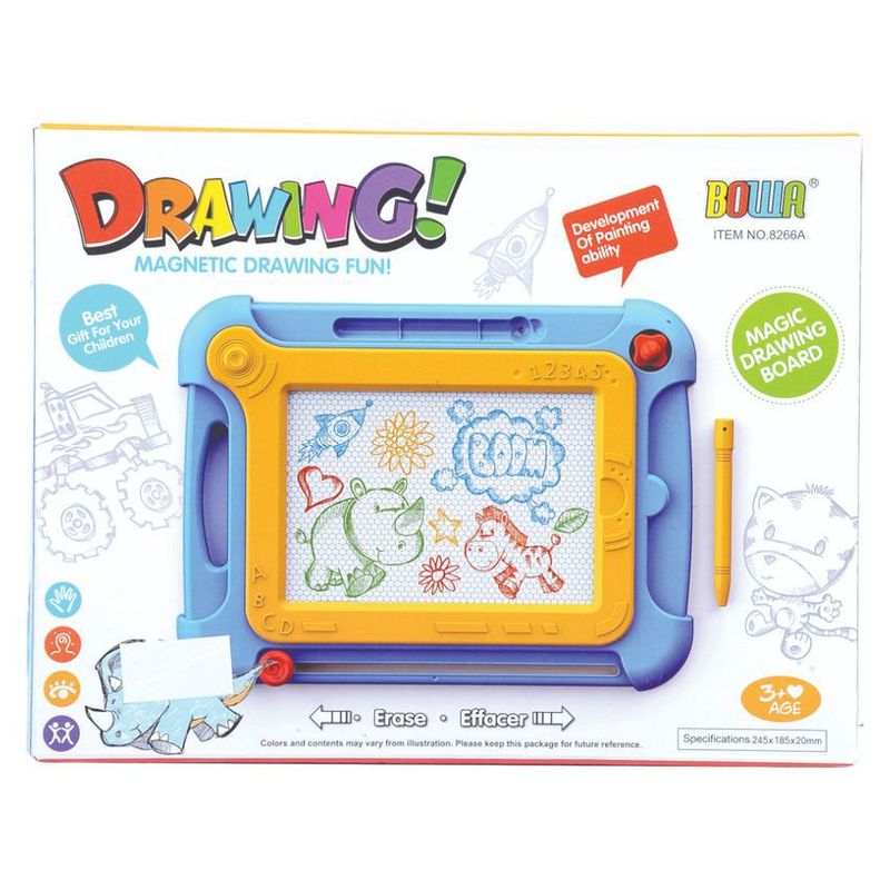 JUGUETELANDIA - TABLERO MAGNETICO BOWA  CAJA