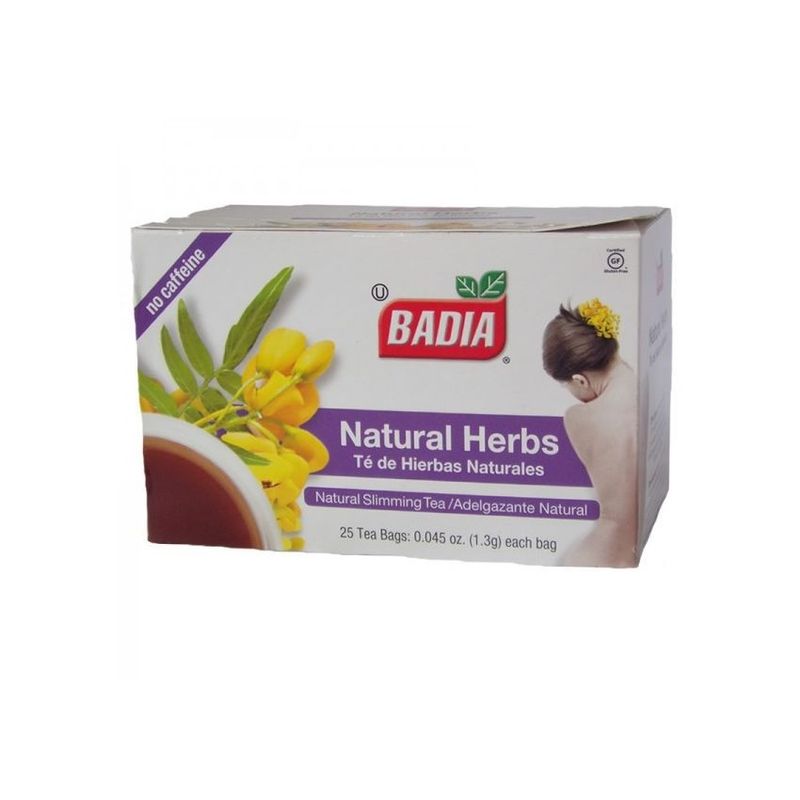 BADIA - Té badia x25 tizanas 3 cajas - té de hierbas naturales