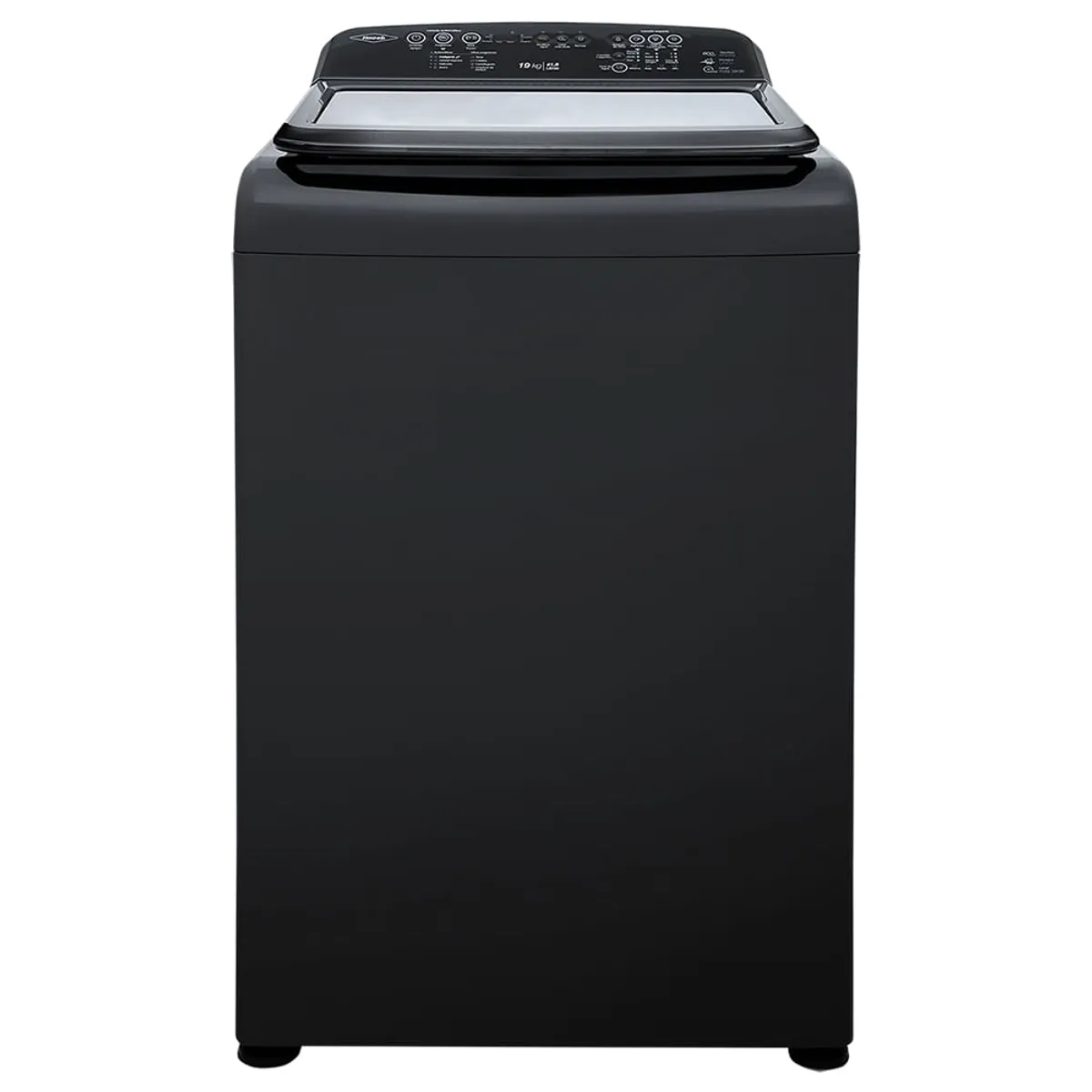 HACEB - Lavadora Haceb IVY 19 Kilogramos Panel Digital Negra