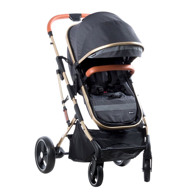 EBABY - Coche moisés SATURNO EB126 GRIS