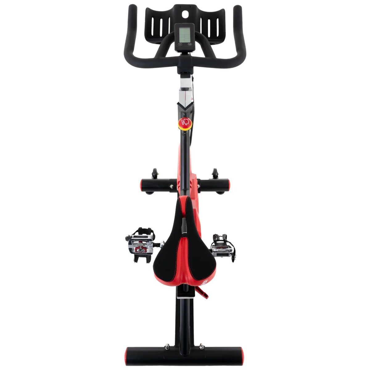 SPORTFITNESS - Bicicleta Spinning Siena 20Kg Negro Rojo..