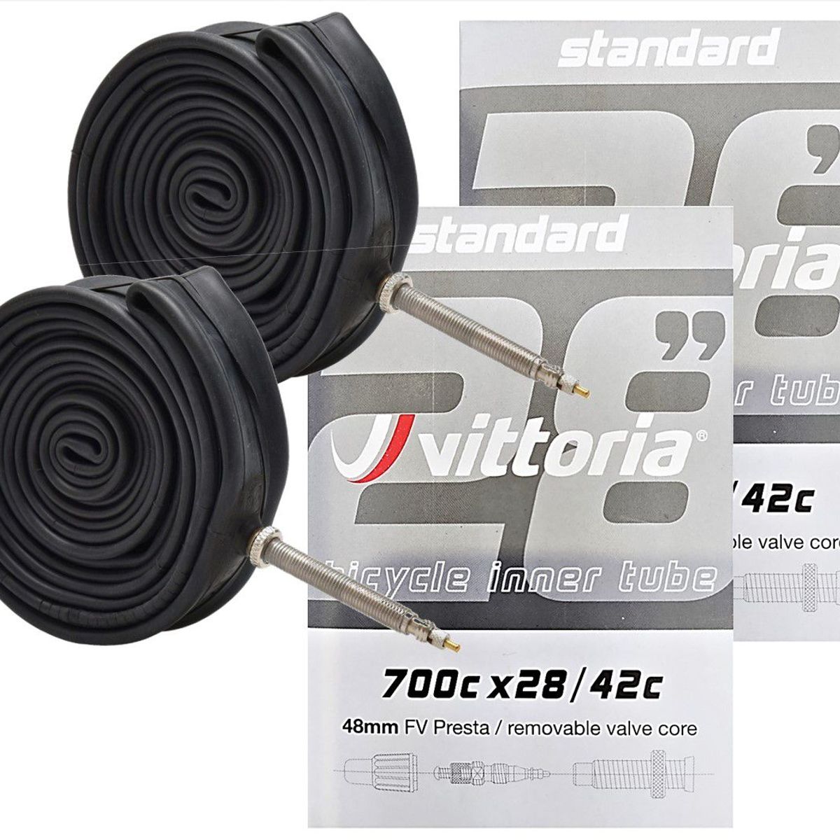 VITTORIA - Neumático Bicicleta Ruta 700 X 28/42 Vittoria X 2 Unidades