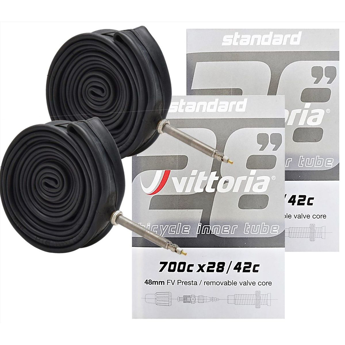 VITTORIA - Neumático Bicicleta Ruta 700 X 28/42 Vittoria X 2 Unidades