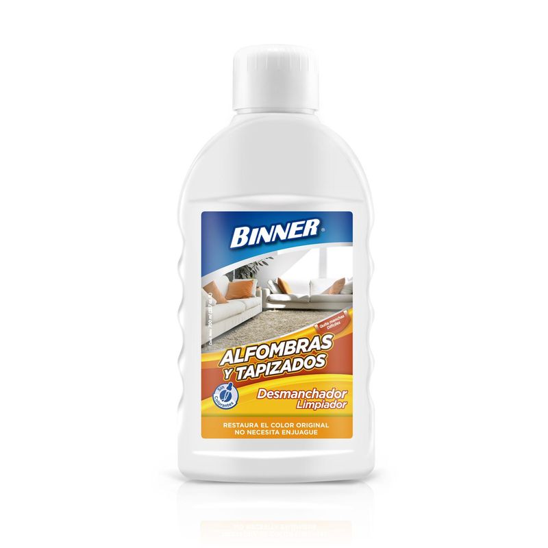 BINNER - Desmanchador y Limpiador BINNER para Alfombras y Tapizados 700ml