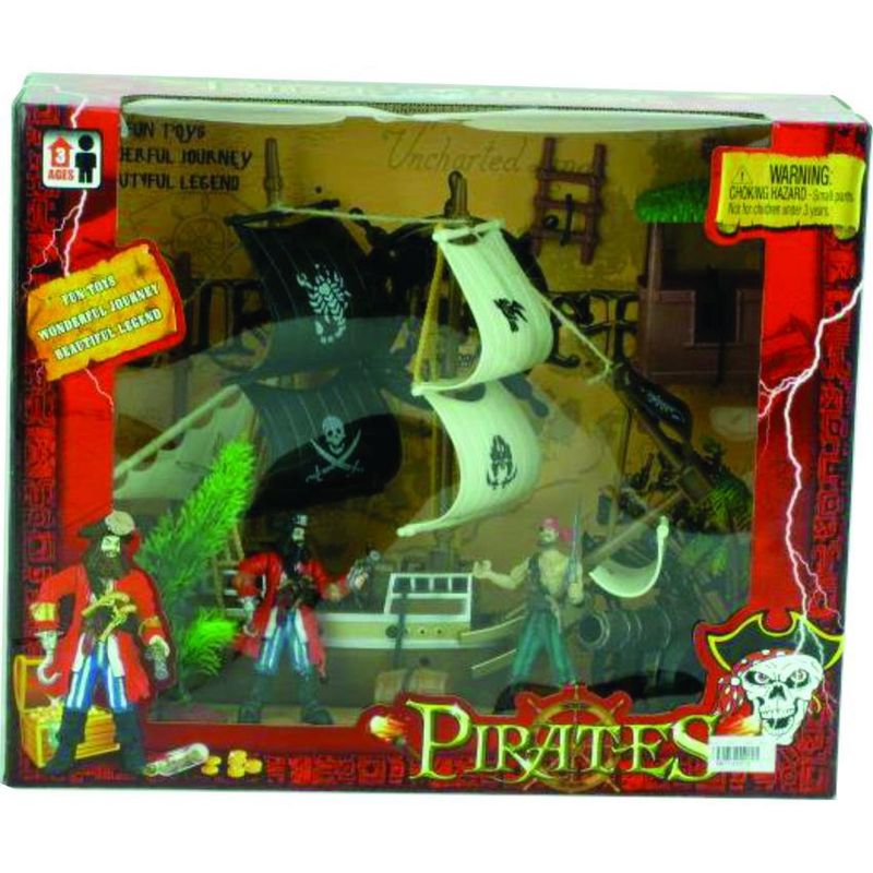 JUGUETELANDIA - BARCO PIRATA DIVERTIDO LEGEND CAJA