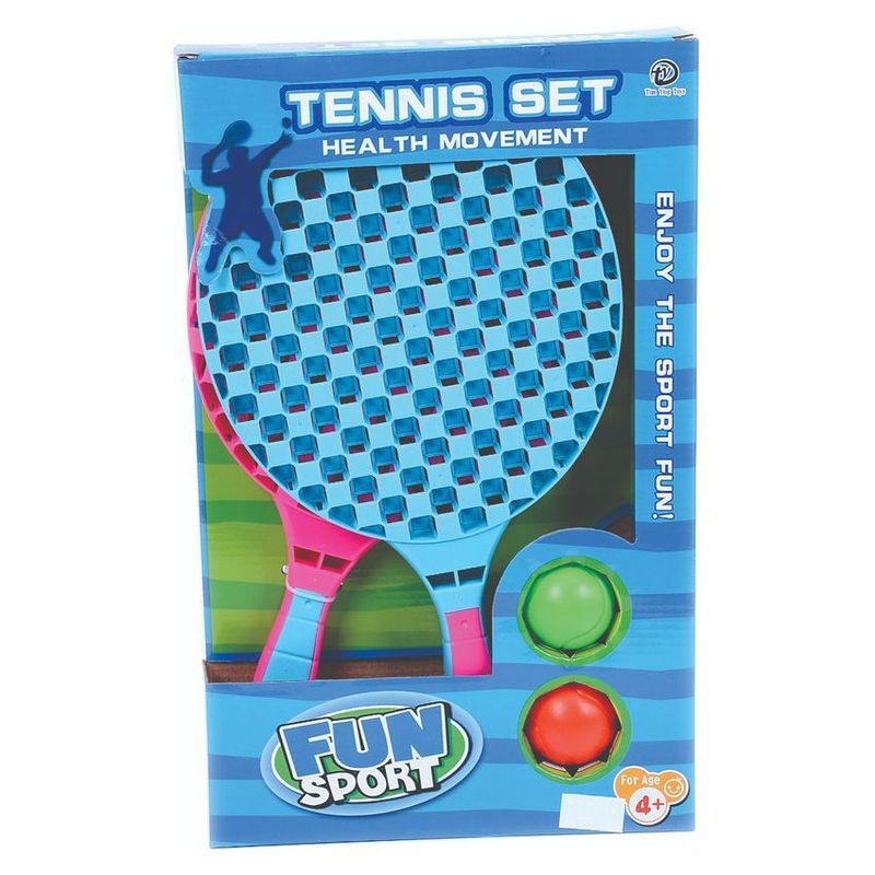 JUGUETELANDIA - SET RAQUETAS FUN SPORT CAJA