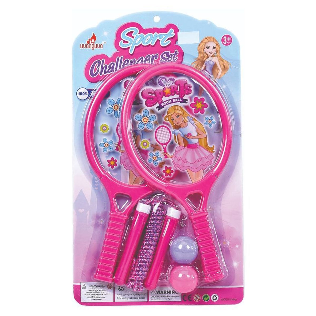 JUGUETELANDIA - RAQUETAS CON CUERDA SPORT BLISTER