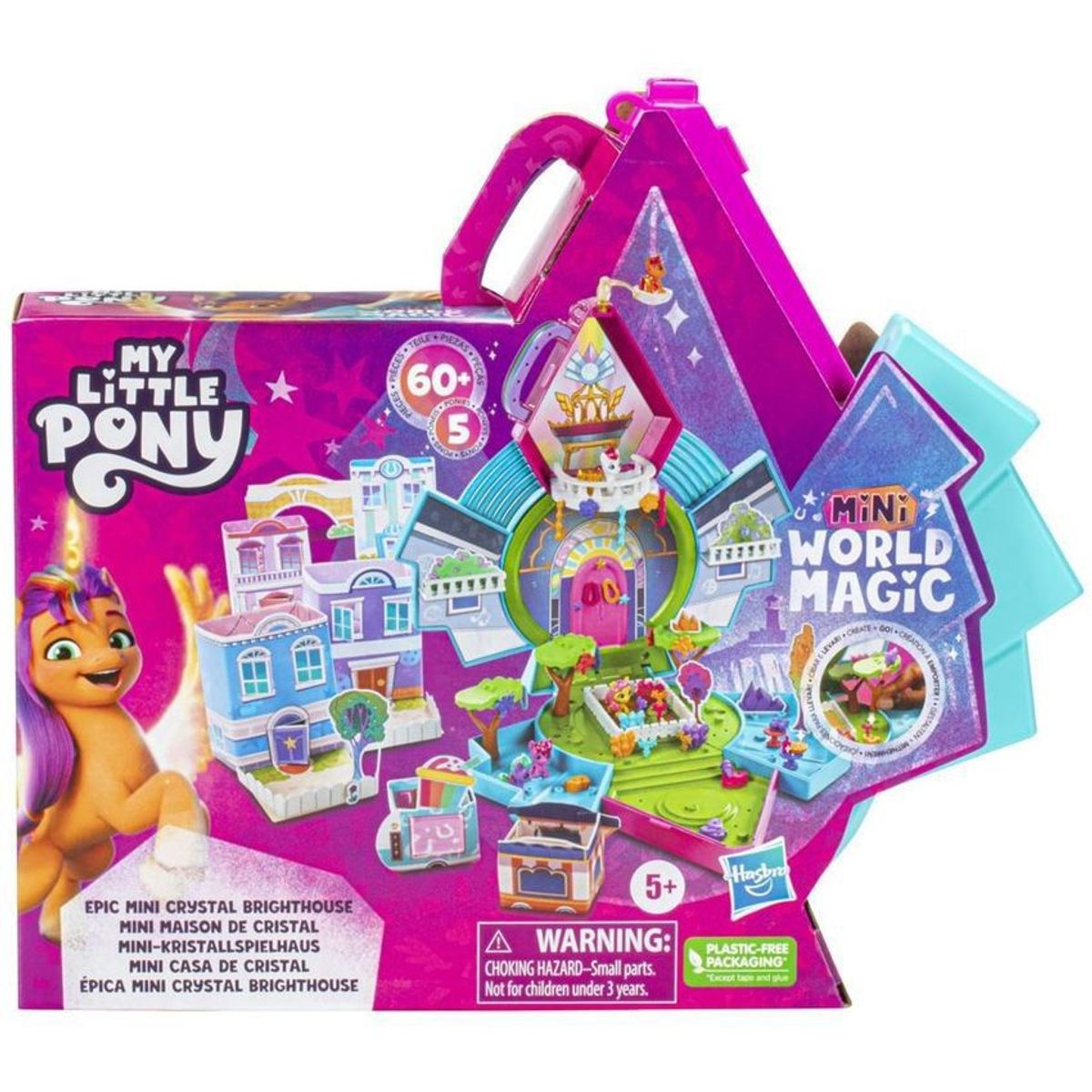MY LITTLE PONY - My Little Pony Mini World Magic Set Juego Mini casa de Cristal Hasbro