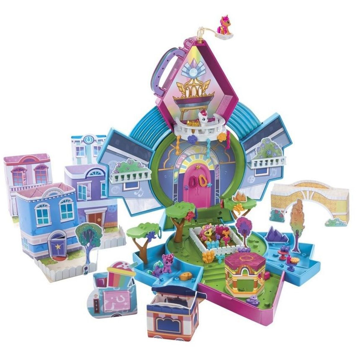 MY LITTLE PONY - My Little Pony Mini World Magic Set Juego Mini casa de Cristal Hasbro