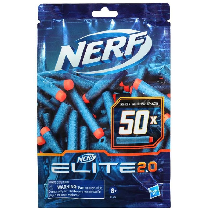 HASBRO - NERF ELITE REPUESTO 50 DARDOS 2.0 Hasbro