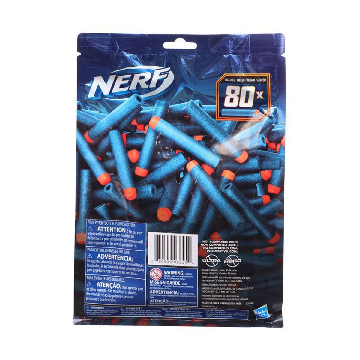 HASBRO - NERF ELITE 2.0 PACK 80 DARDOS Hasbro